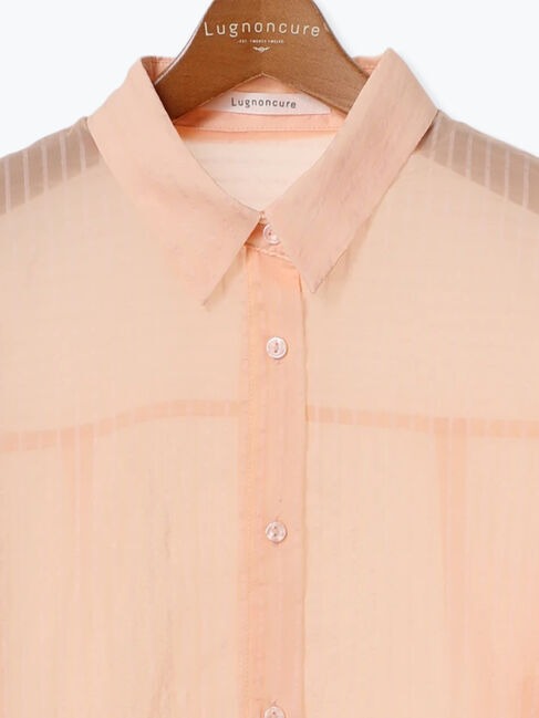 Lugnoncure「袖取り外しシアーシャツ」|シャツ・ブラウス|