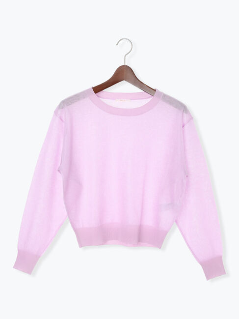 Te chichi「シアーレイヤーニット」|ニット・セーター|