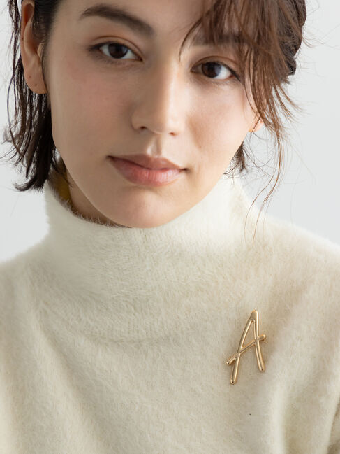 Te chichi「イニシャルブローチA」|その他|