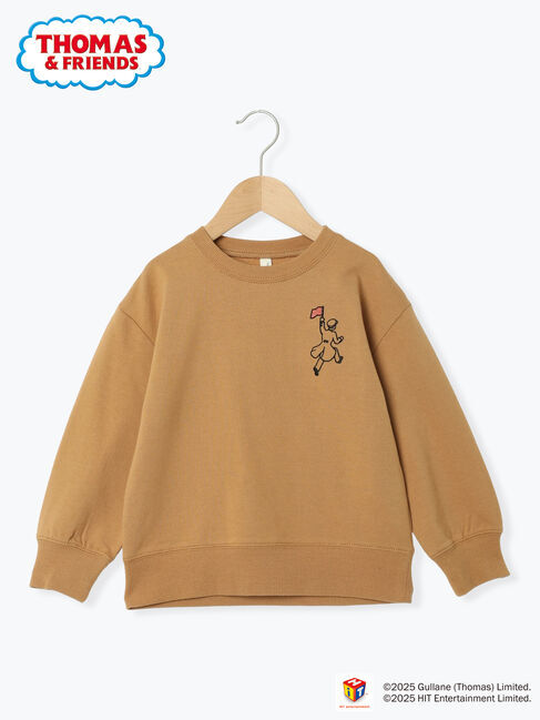 Samansa Mos2 Lagom「【きかんしゃトーマス】バックプリントトレーナー」|Tシャツ・カットソー|