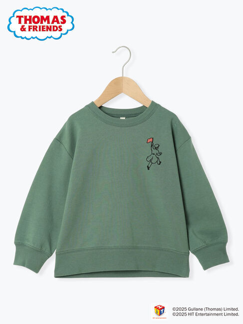 Samansa Mos2 Lagom「【きかんしゃトーマス】バックプリントトレーナー」|Tシャツ・カットソー|