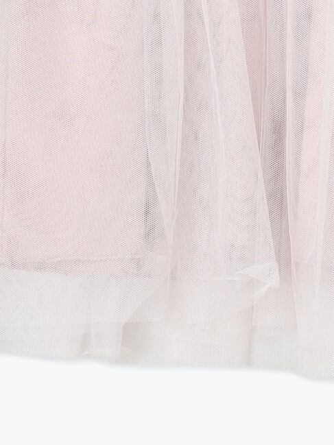 Samansa Mos2 Lagom「チュールドッキングニットソーワンピース」|ワンピース|