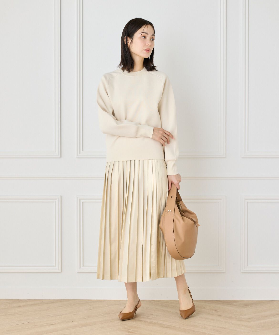 INED「スムースプルオーバーニット　」|ニット・セーター|