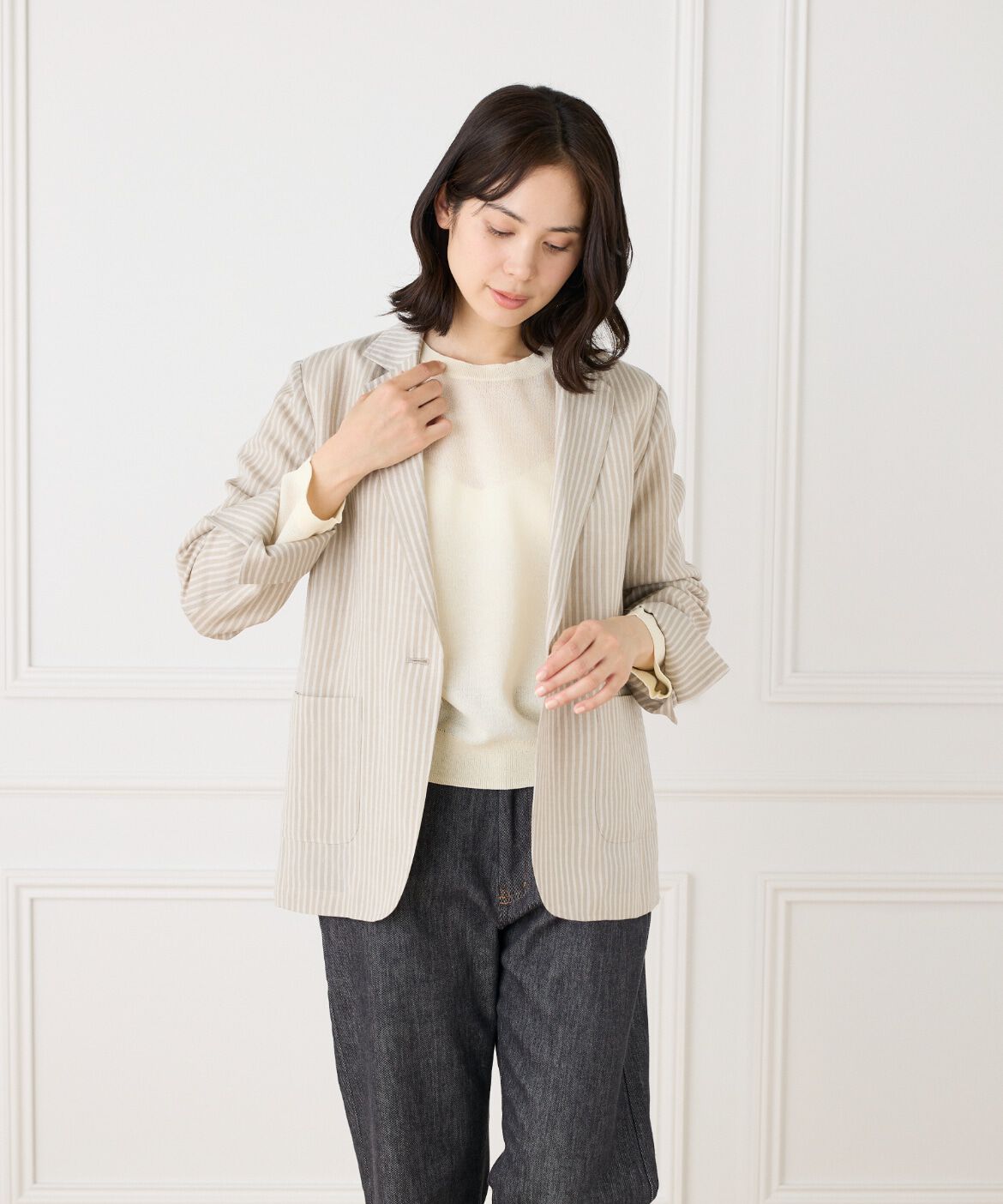 DAY by DAY it&rsquo;s international「テンセルリネンジャケット」|テーラードジャケット|