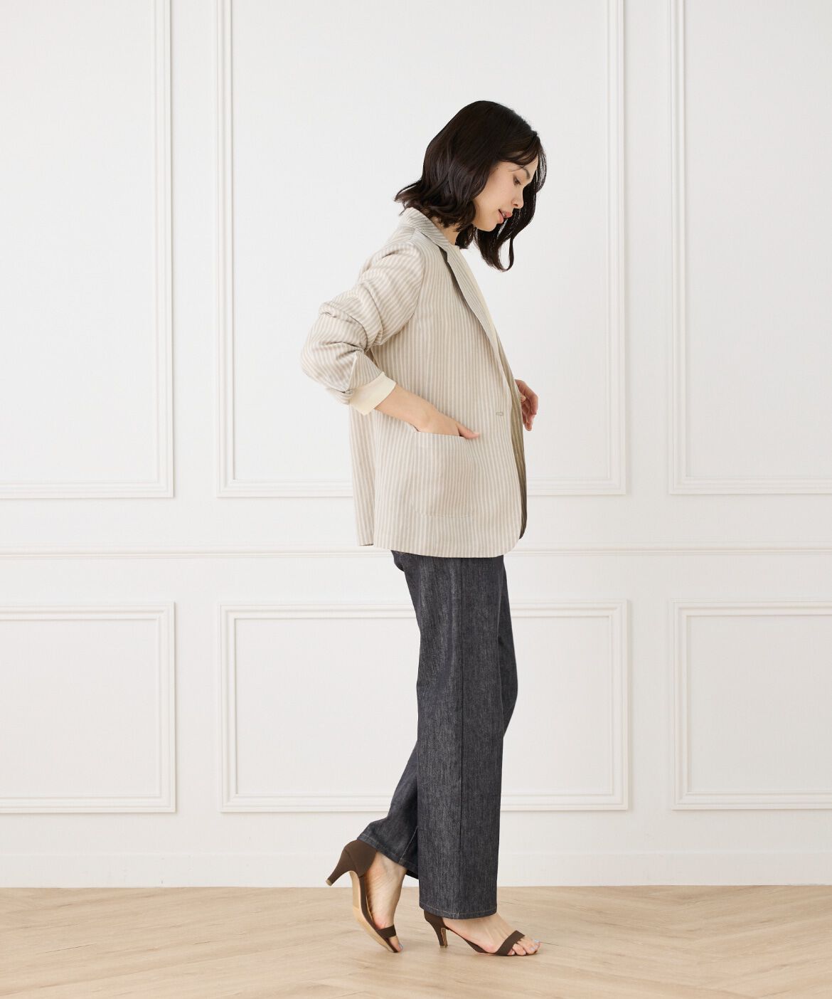 DAY by DAY it&rsquo;s international「テンセルリネンジャケット」|テーラードジャケット|