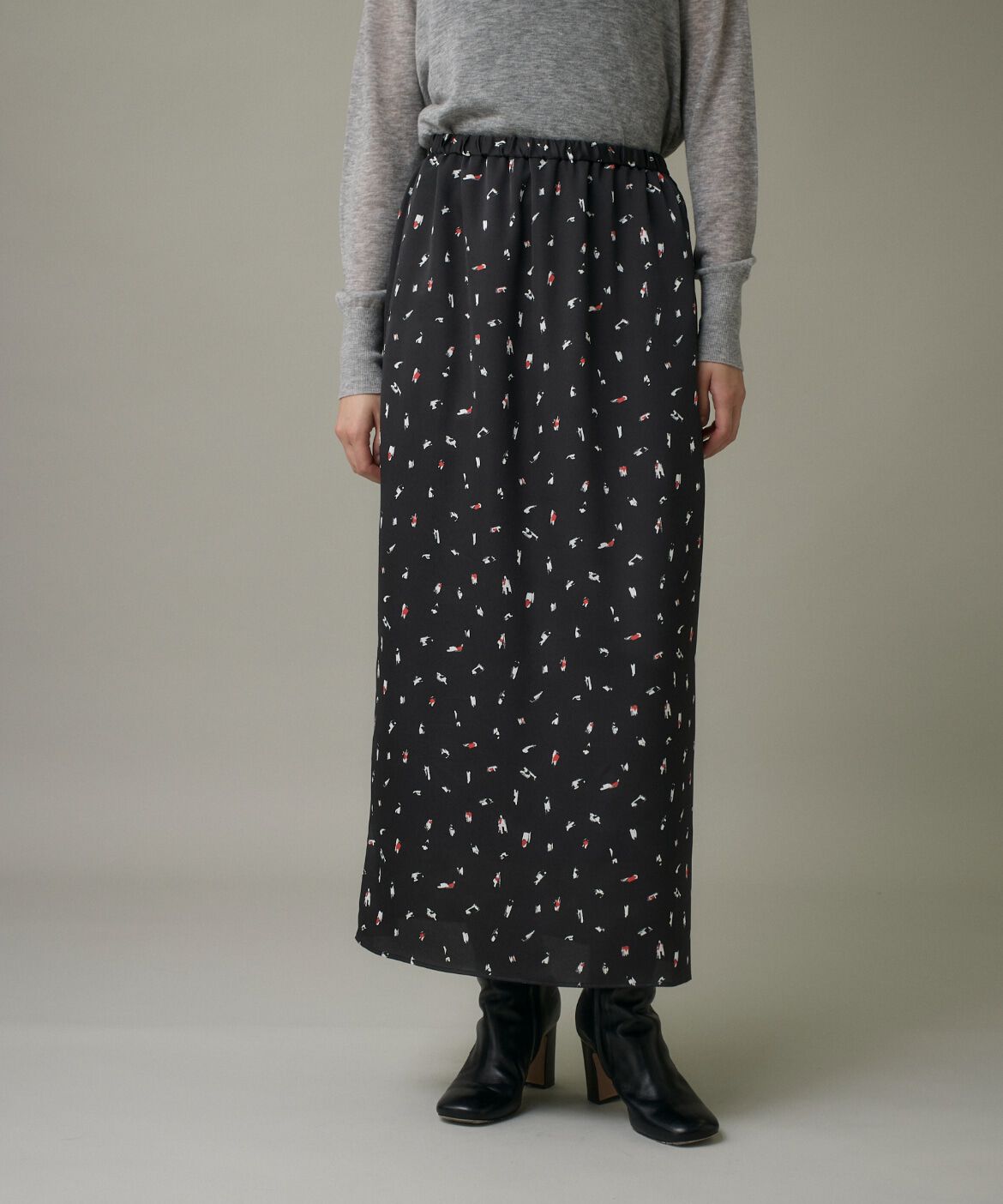 DAY by DAY it&rsquo;s international「ブラッシュドットプリントスカート」|スカート|