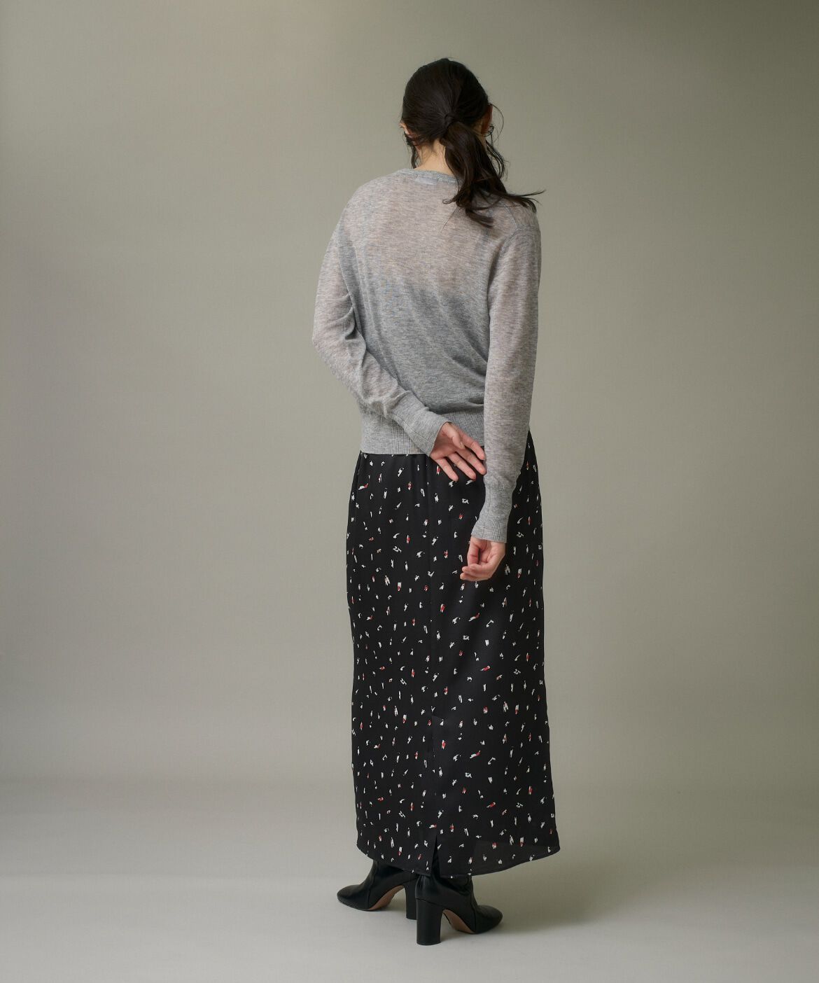 DAY by DAY it&rsquo;s international「ブラッシュドットプリントスカート」|スカート|