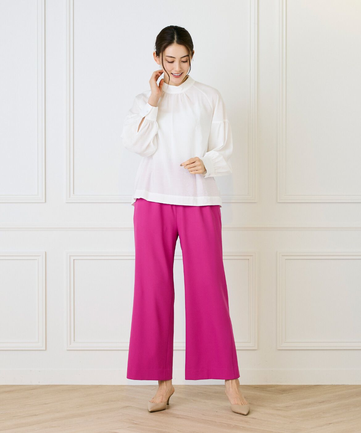 Le Souk「ボウタイ付きブラウス」|シャツ・ブラウス|