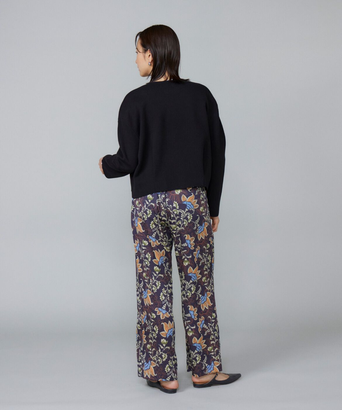 Le Souk「《大きいサイズ》ミラノリブフォルムカーディガン」|カーディガン|