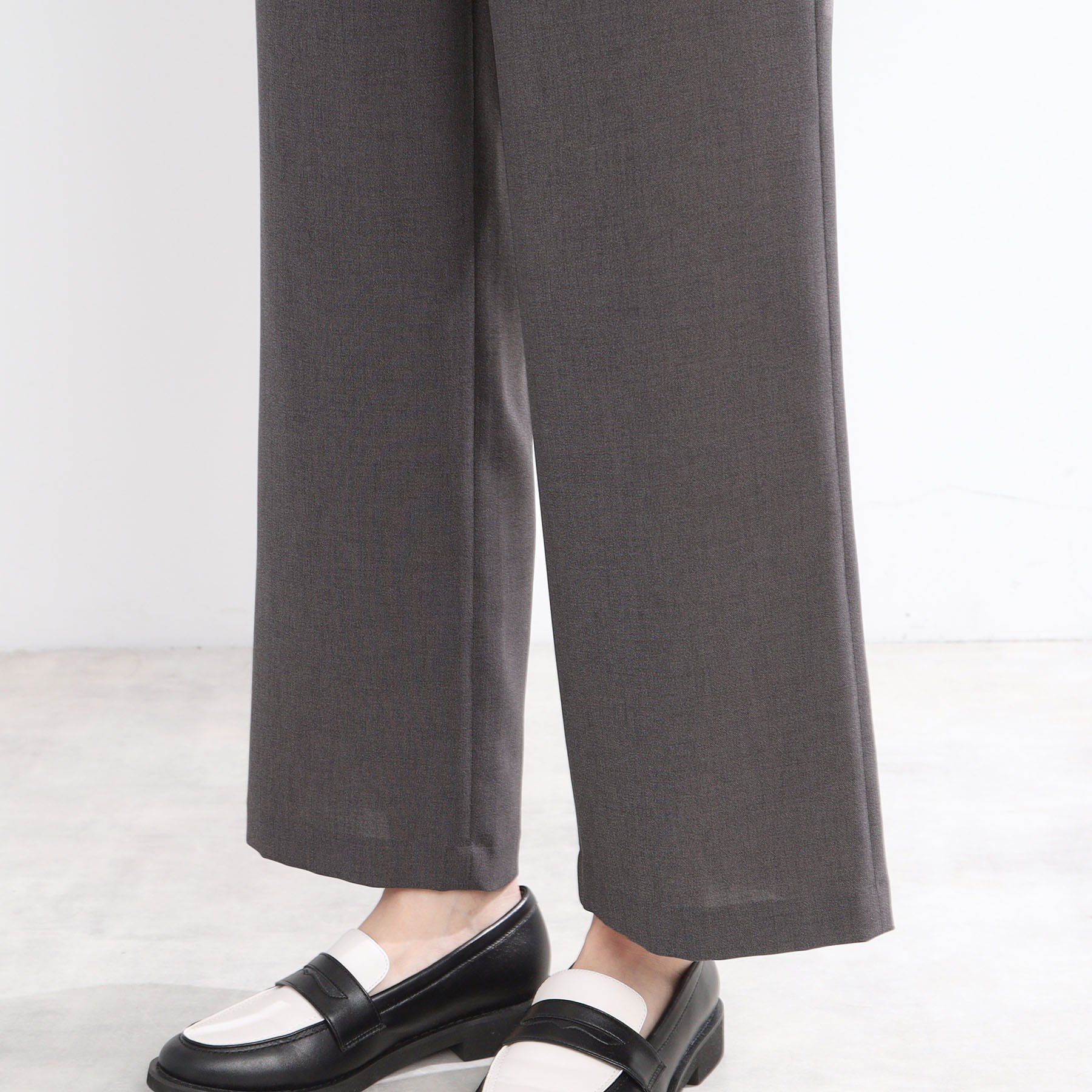 Reflect「【マシンウォッシュ可／ウエスト総ゴム】すっきり見えワイドシルエットパンツ」|その他|