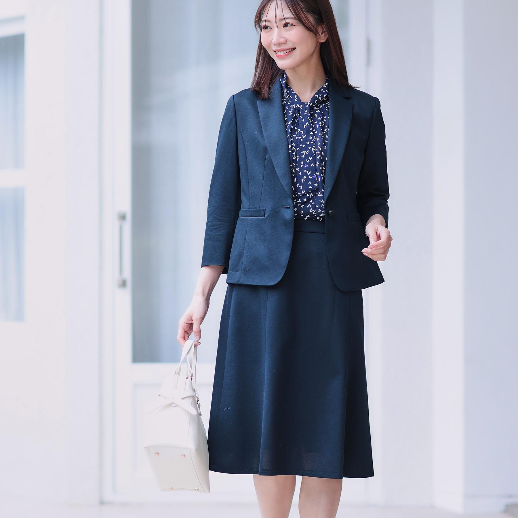 Reflect「【匠シリーズ／洗える】匠ソフトフレアスカート」|スカート|