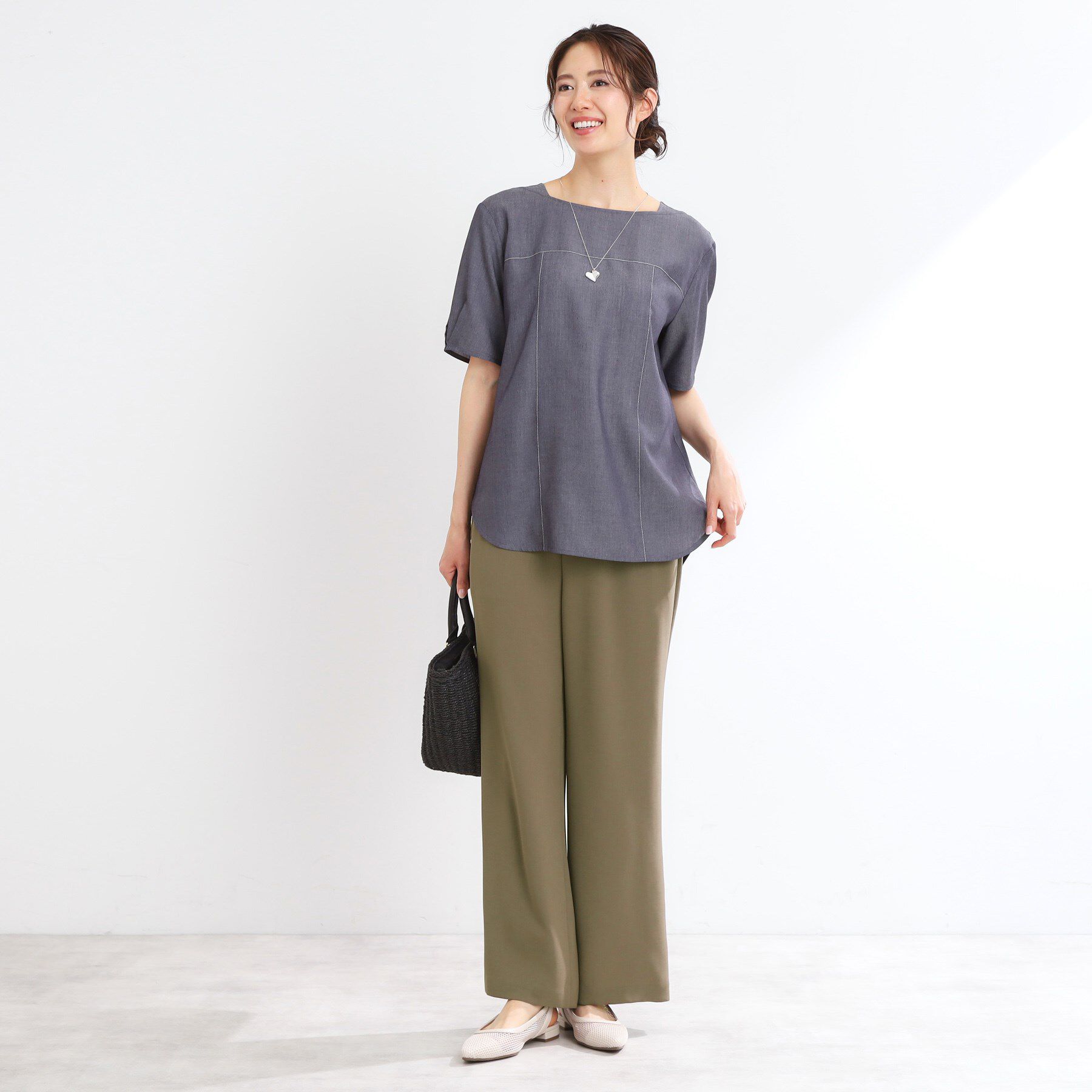 Reflect「【私のパンツ／UVカット／マシンウォッシュ可】フレアシルエットパンツ」|その他|