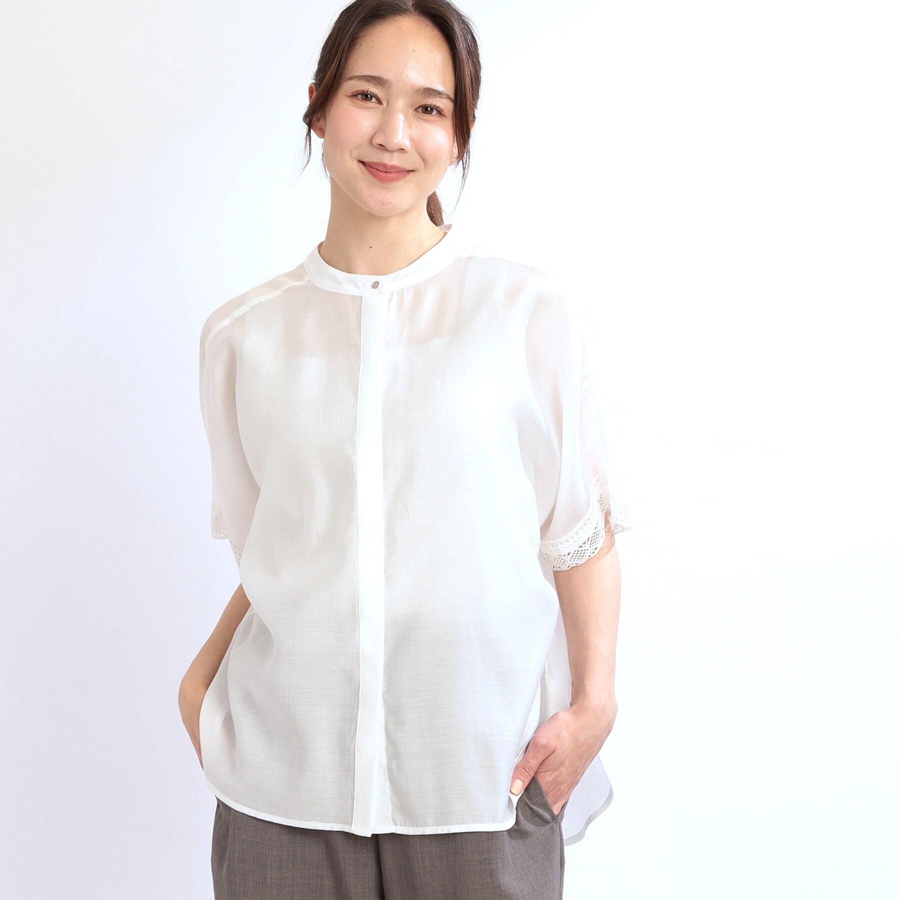 Reflect「【夏SALE／E‐QUALITY／手洗い可】オフボディドルマンブラウス」|シャツ・ブラウス|