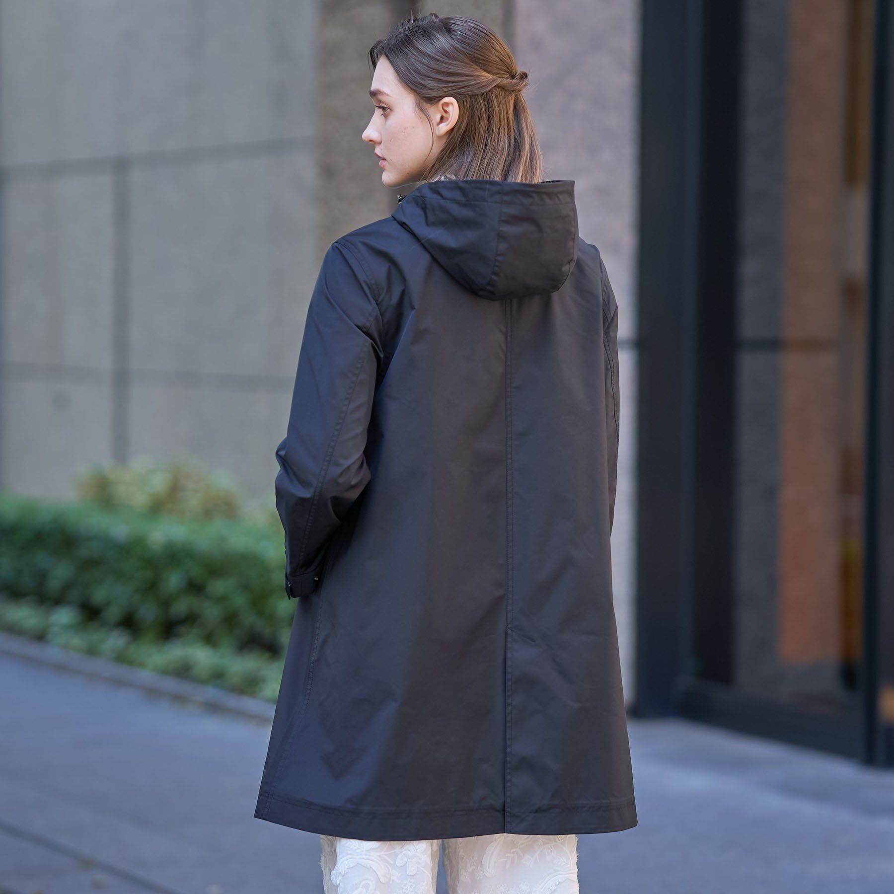 DRESSTERIOR「【撥水素材】フーテッドツイルコート」|その他|