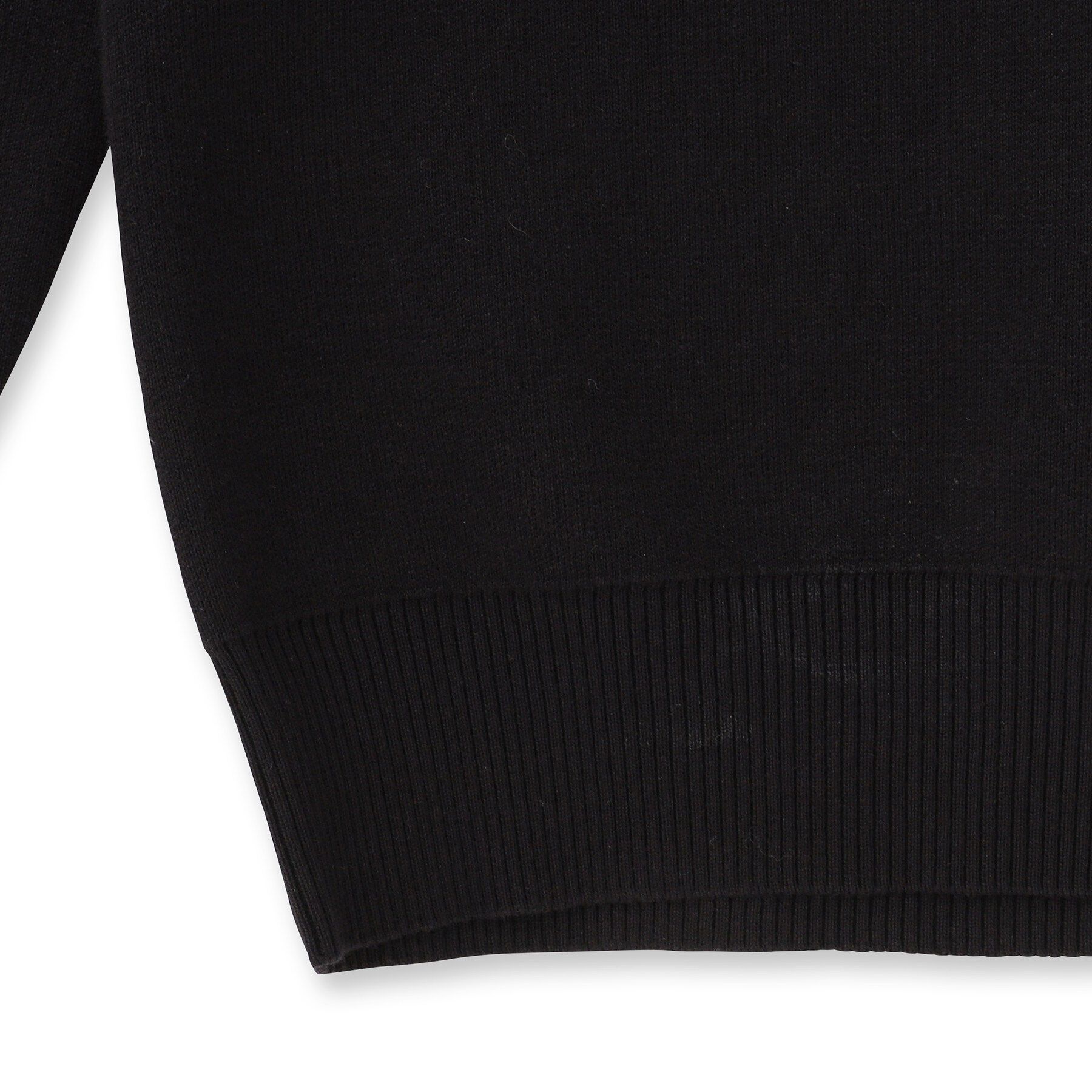 DRESSTERIOR「コットンスムース アームラインクルーネック」|ニット・セーター|