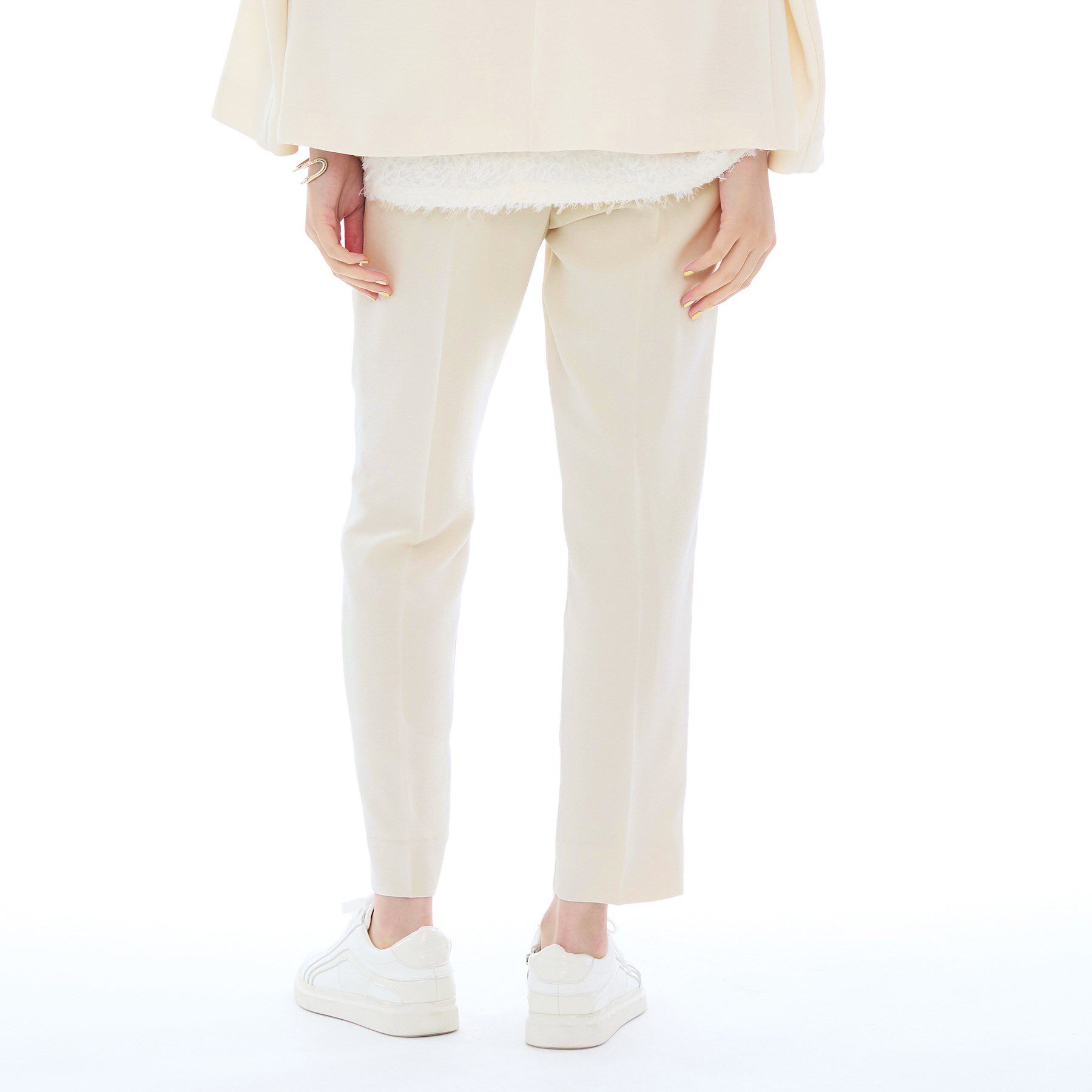 INDIVI「【洗える／UVケア】テーパードパンツ」|スーツ|