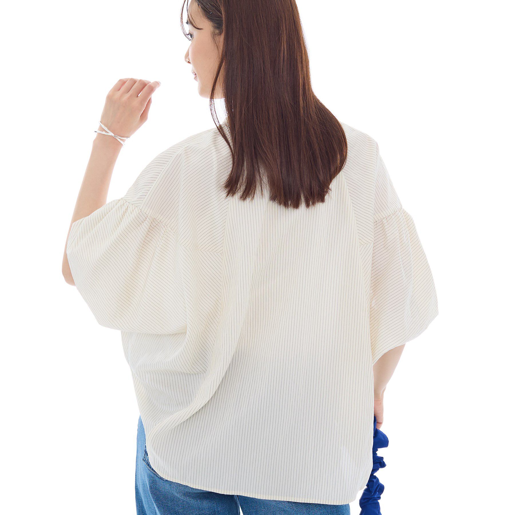 INDIVI「ドルマンスリーブブラウス」|シャツ・ブラウス|