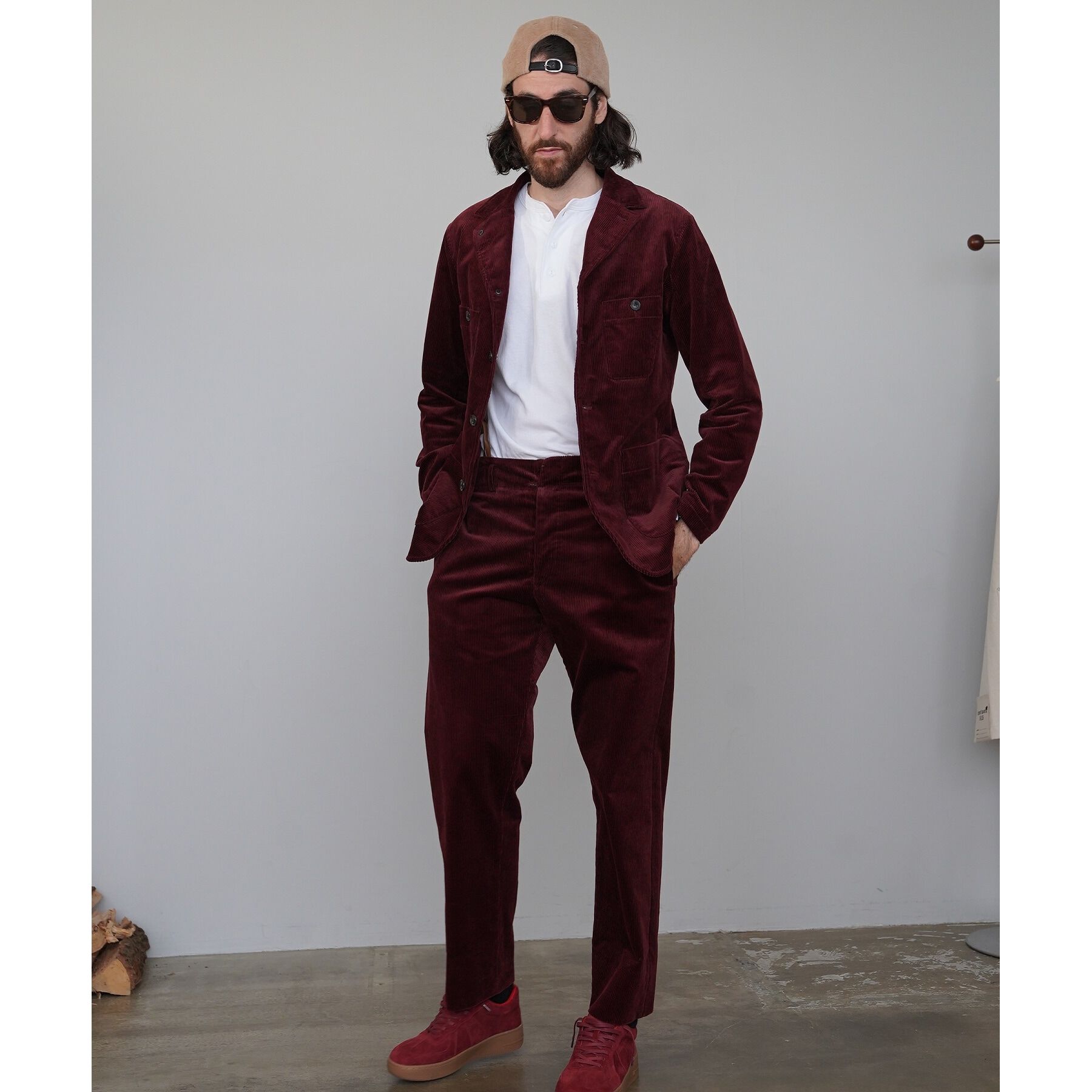 40CARATS&525「40ct&525 レザー スニーカー」|スニーカー|