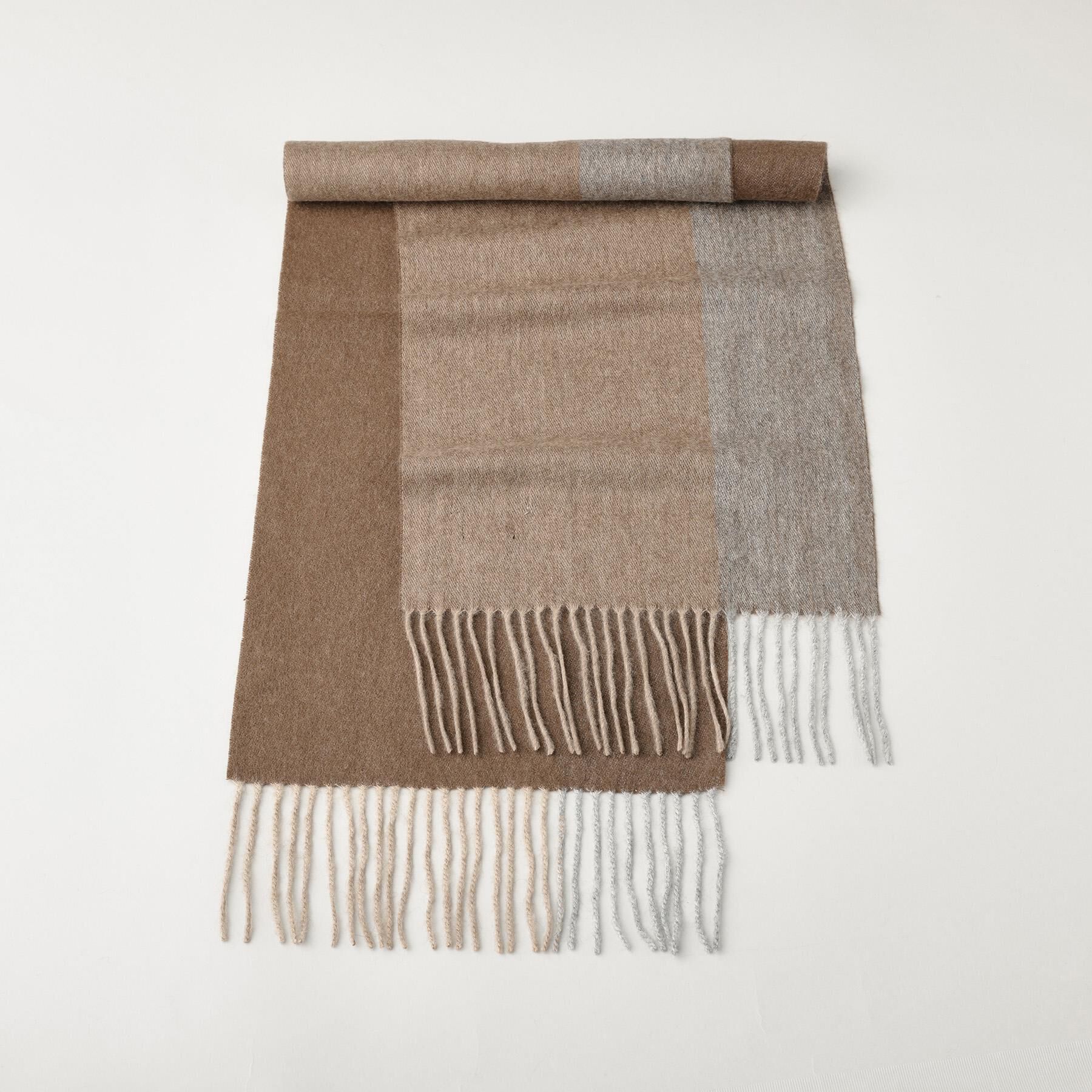 TAKEO KIKUCHI「【カシミヤ100%】パネル カシミヤマフラー」|ストール|