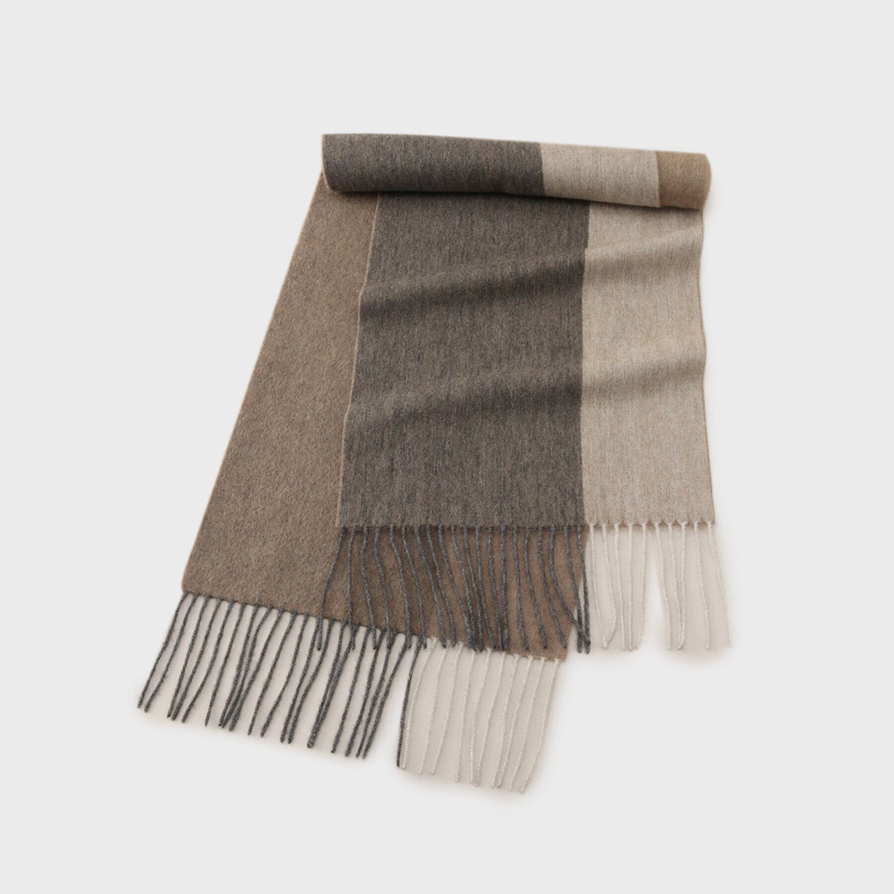 TAKEO KIKUCHI「【カシミヤ100%】パネル カシミヤマフラー」|ストール|