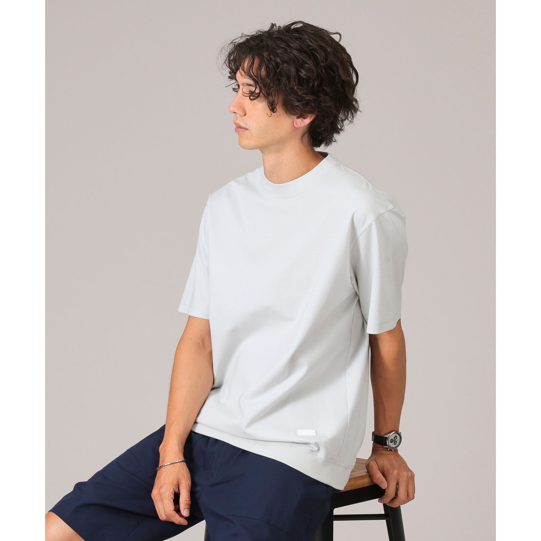 TAKEO KIKUCHI「【抗菌防臭／5サイズ展開】ハイゲージポンチ Tシャツ」|Tシャツ・カットソー|