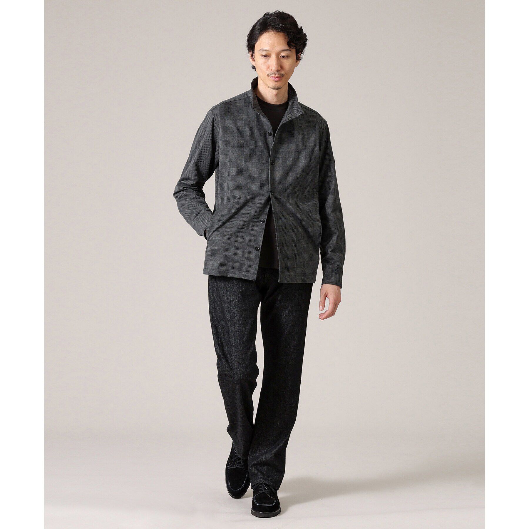 TAKEO KIKUCHI「【モンスターストレッチ】日本製 ワンウォッシュ デニムパンツ」|デニム|