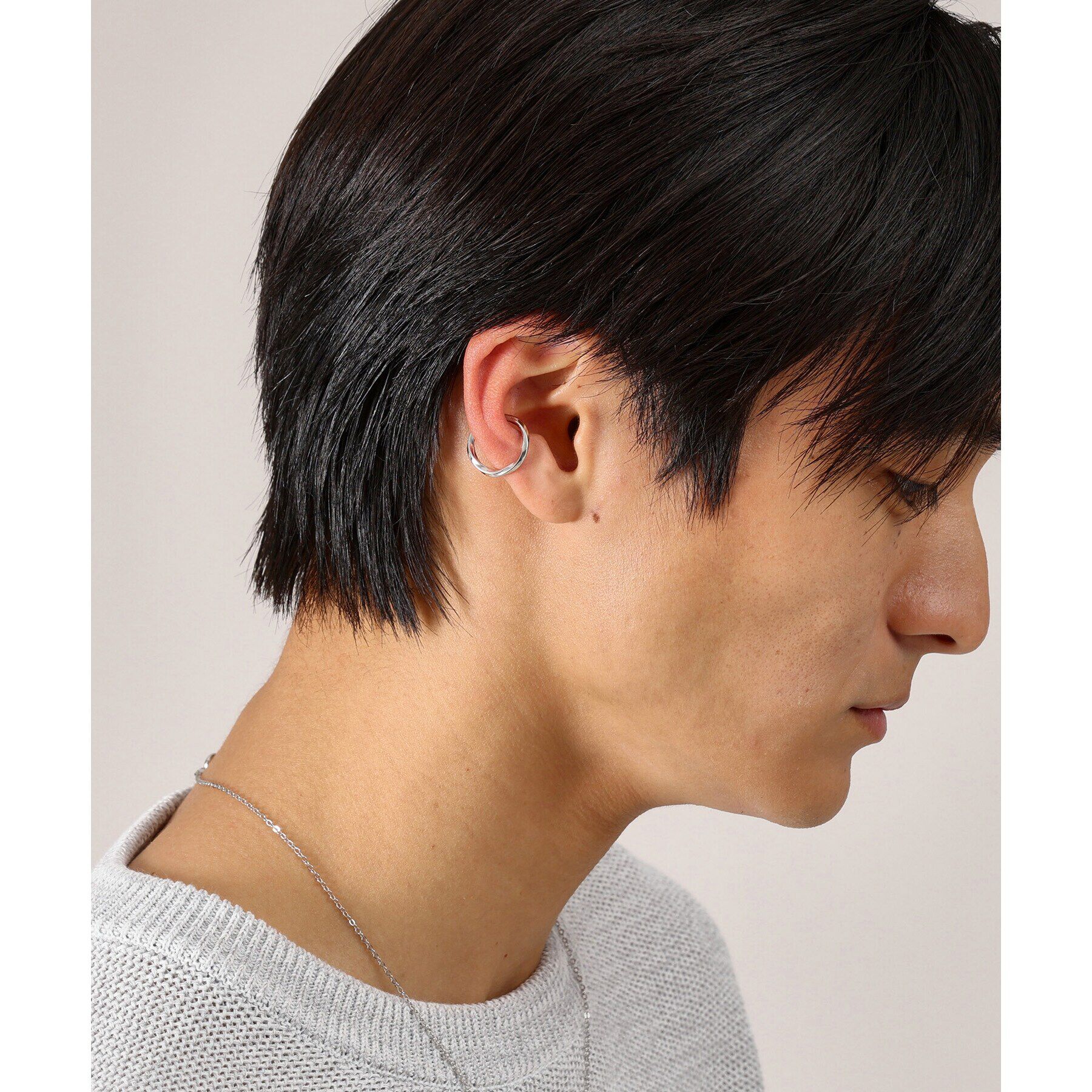 TAKEO KIKUCHI「ツイストイヤーカフ」|ピアス|