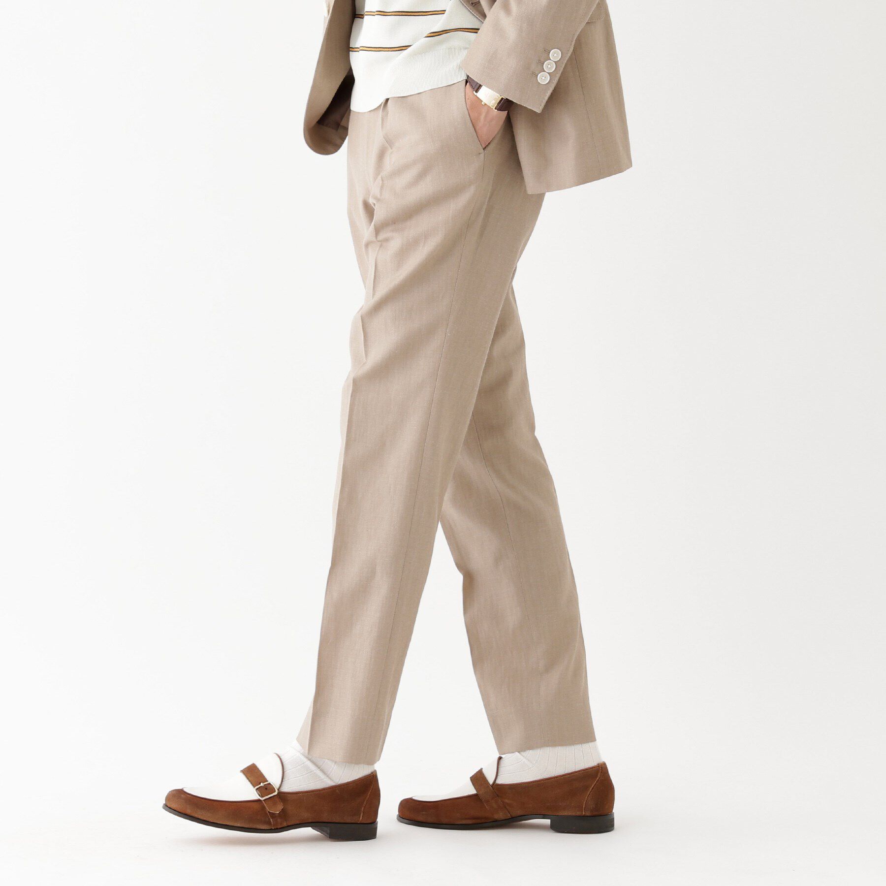 TAKEO KIKUCHI「【THE FLAGSHIP】シャンブレーツイル パンツ」|その他|