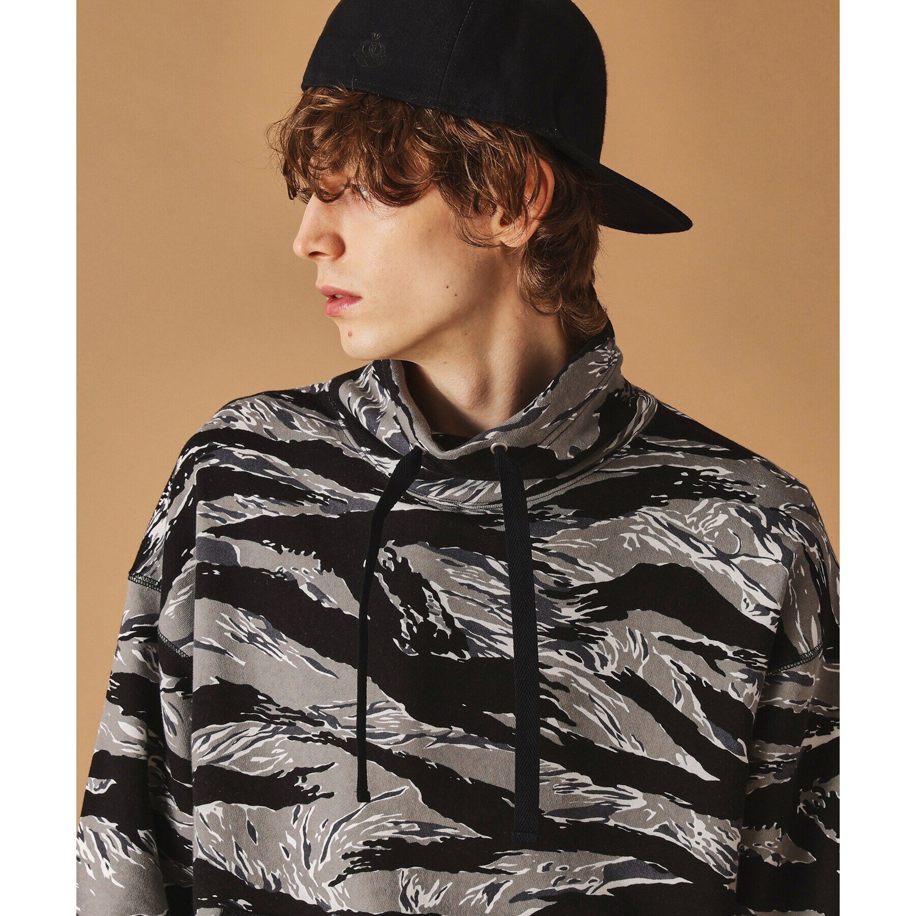 40CARATS&525「【Sサイズ～】迷彩プリントオフタートル」|Tシャツ・カットソー|