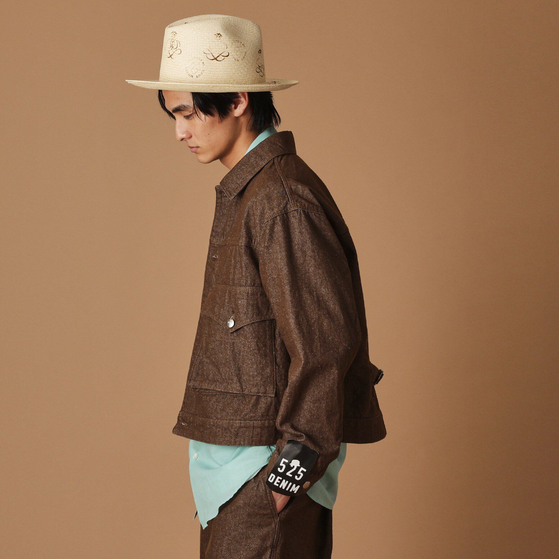 40CARATS&525「525DENIM　カラーデニムジャケット」|デニムジャケット|