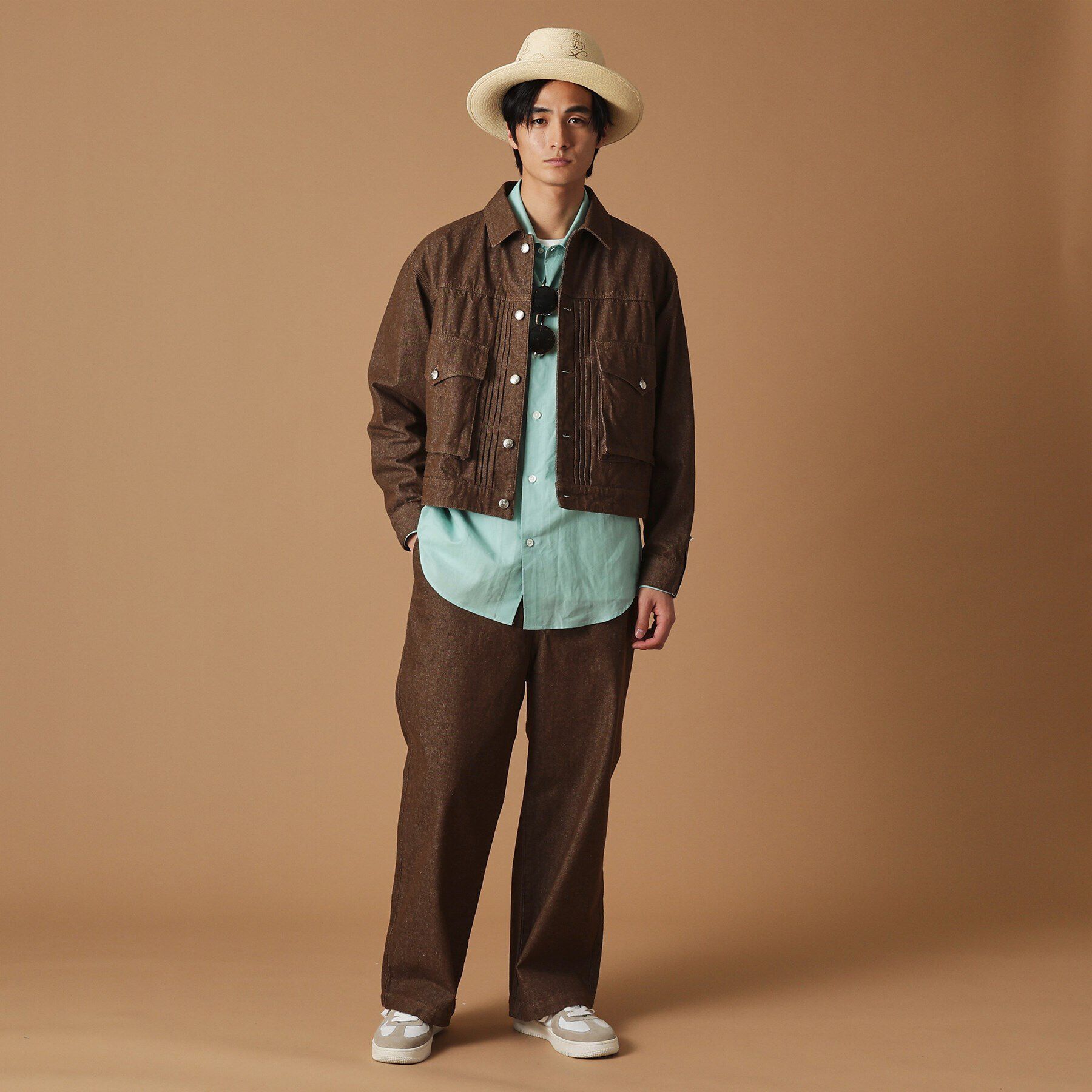 40CARATS&525「525DENIM　カラーデニムジャケット」|デニムジャケット|