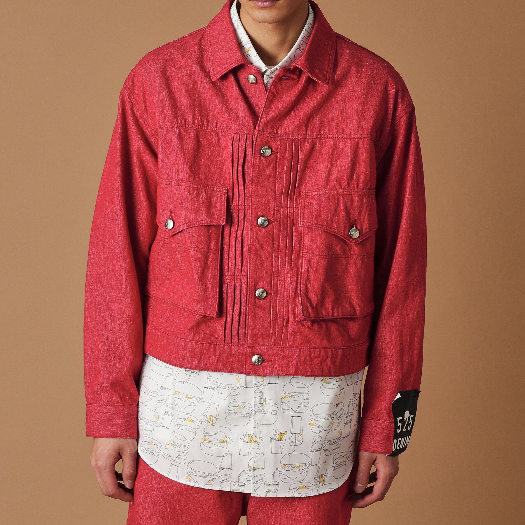 40CARATS&525「525DENIM　カラーデニムジャケット」|デニムジャケット|