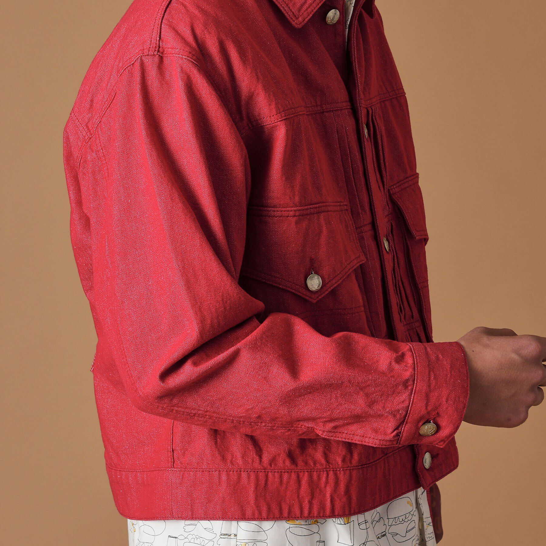 40CARATS&525「525DENIM　カラーデニムジャケット」|デニムジャケット|