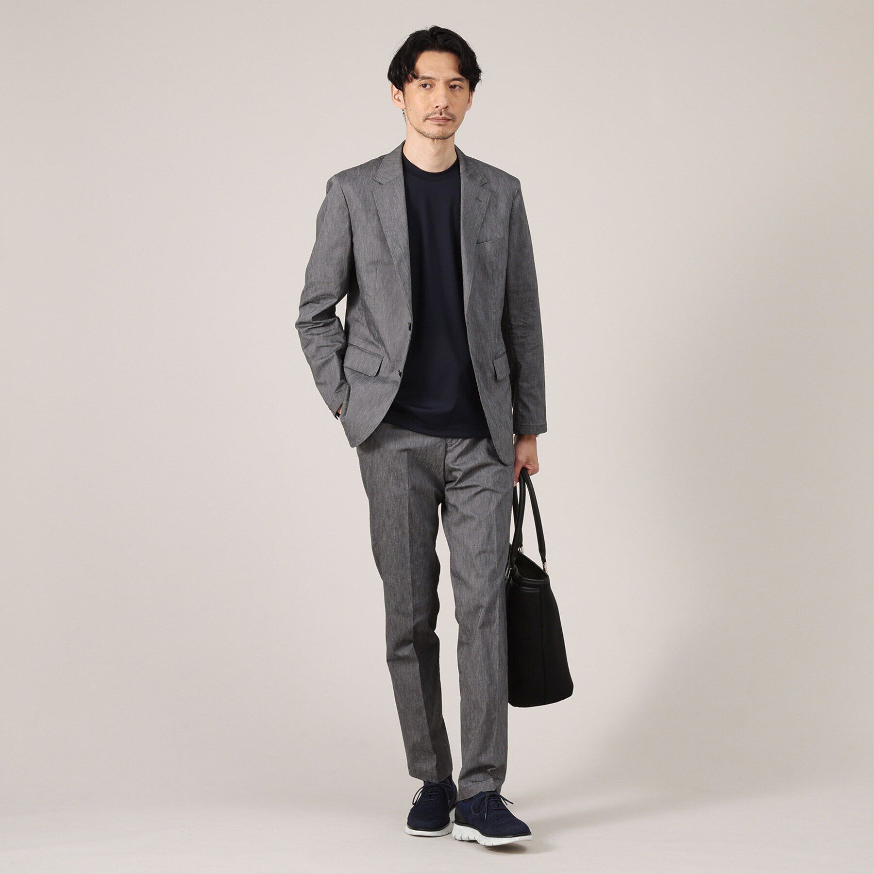 TAKEO KIKUCHI「【360&deg;ストレッチ／セットアップ対応】None Of Stress リネンパンツ」|その他|