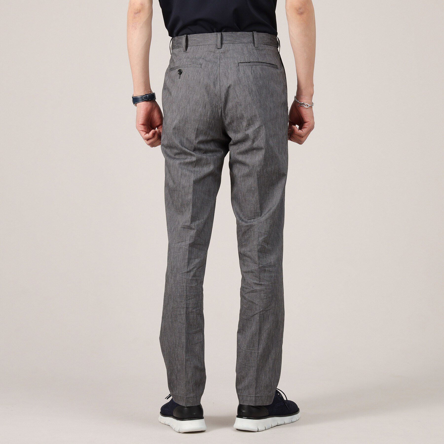 TAKEO KIKUCHI「【360&deg;ストレッチ／セットアップ対応】None Of Stress リネンパンツ」|その他|