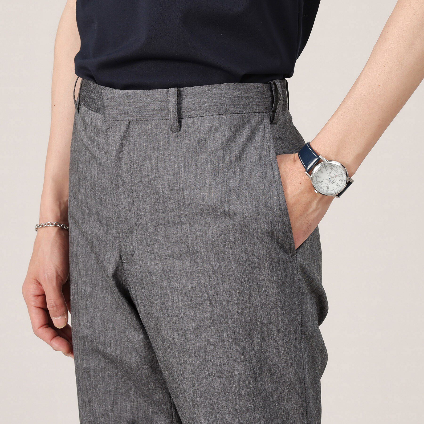 TAKEO KIKUCHI「【360&deg;ストレッチ／セットアップ対応】None Of Stress リネンパンツ」|その他|