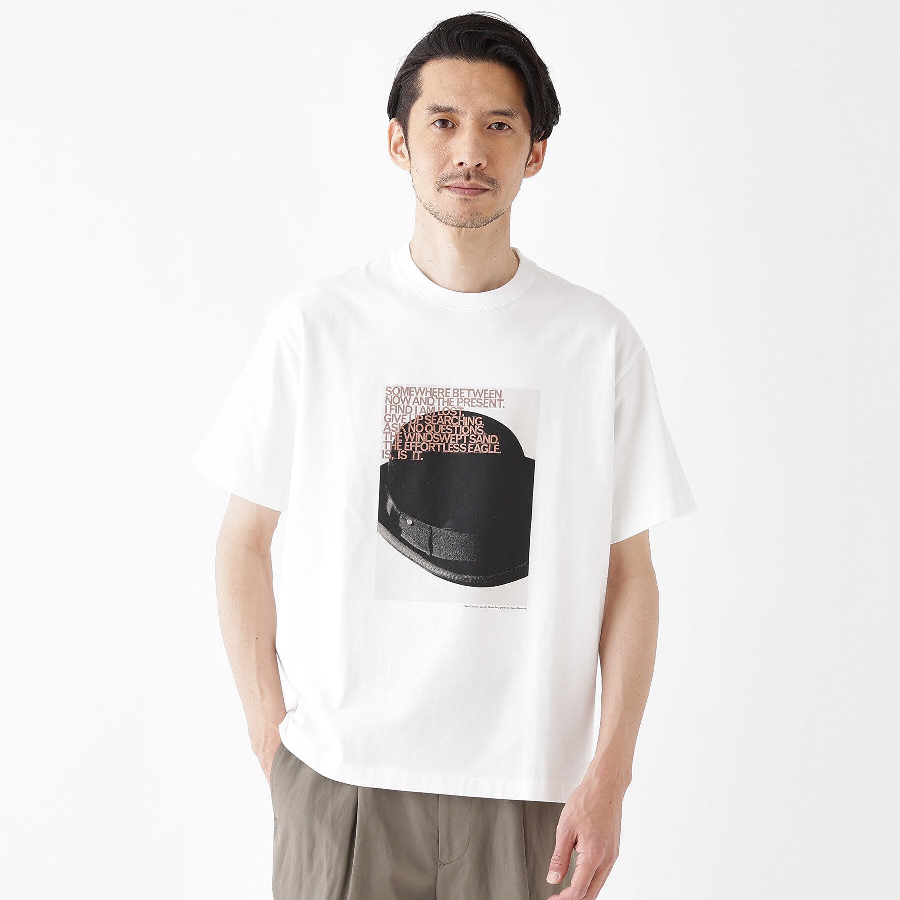 TAKEO KIKUCHI「【THE FLAGSHIP】フォトプリントTシャツ」|Tシャツ・カットソー|ホワイト(101)