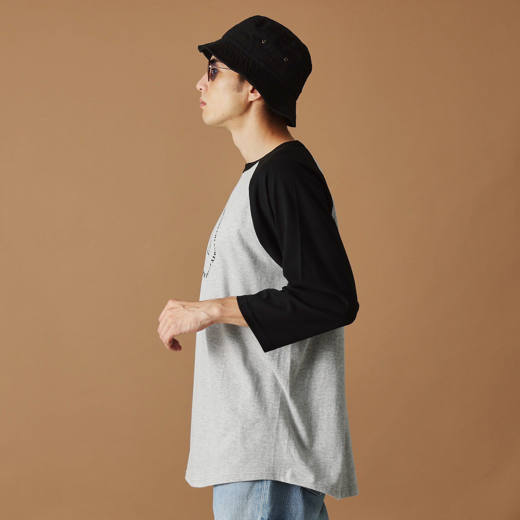 40CARATS&525「【Sサイズ～】アンドマーク7分袖ラグランTシャツ」|Tシャツ・カットソー|