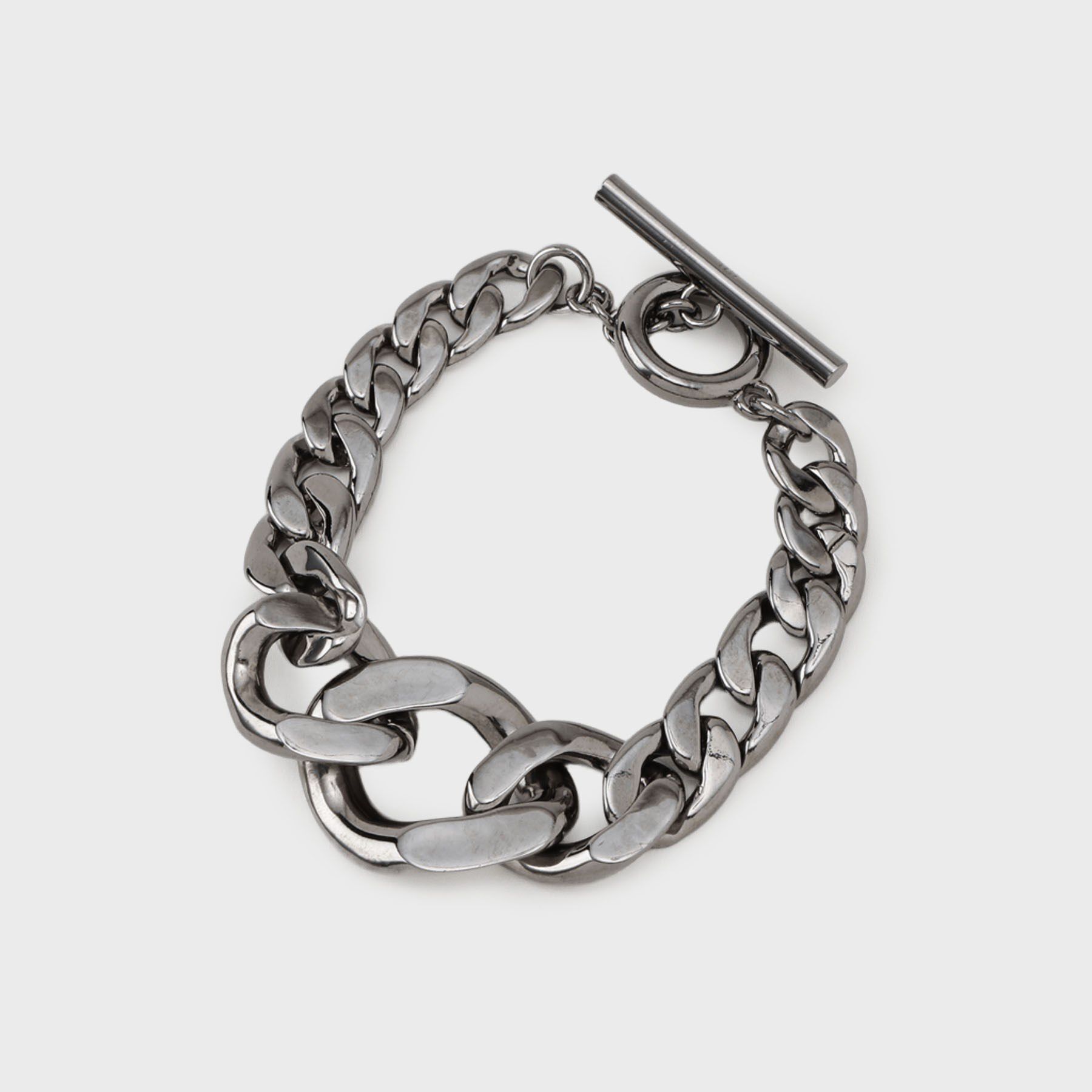 tk.TAKEO KIKUCHI「アクセントブレスレット」|ブレスレット・バングル|ブラックシルバー(0