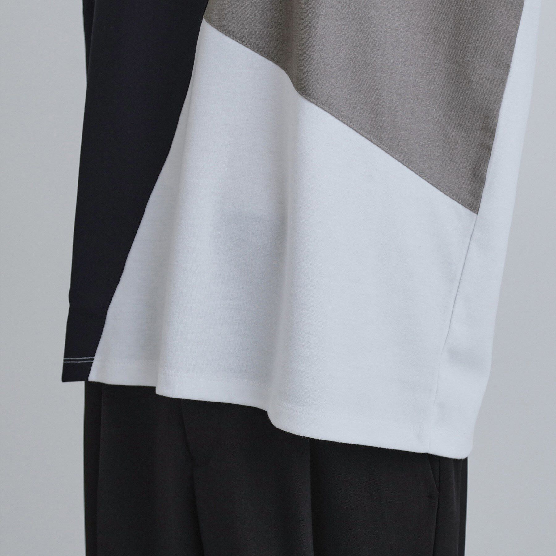 tk.TAKEO KIKUCHI「ブロックシャドー切替カットソー」|Tシャツ・カットソー|