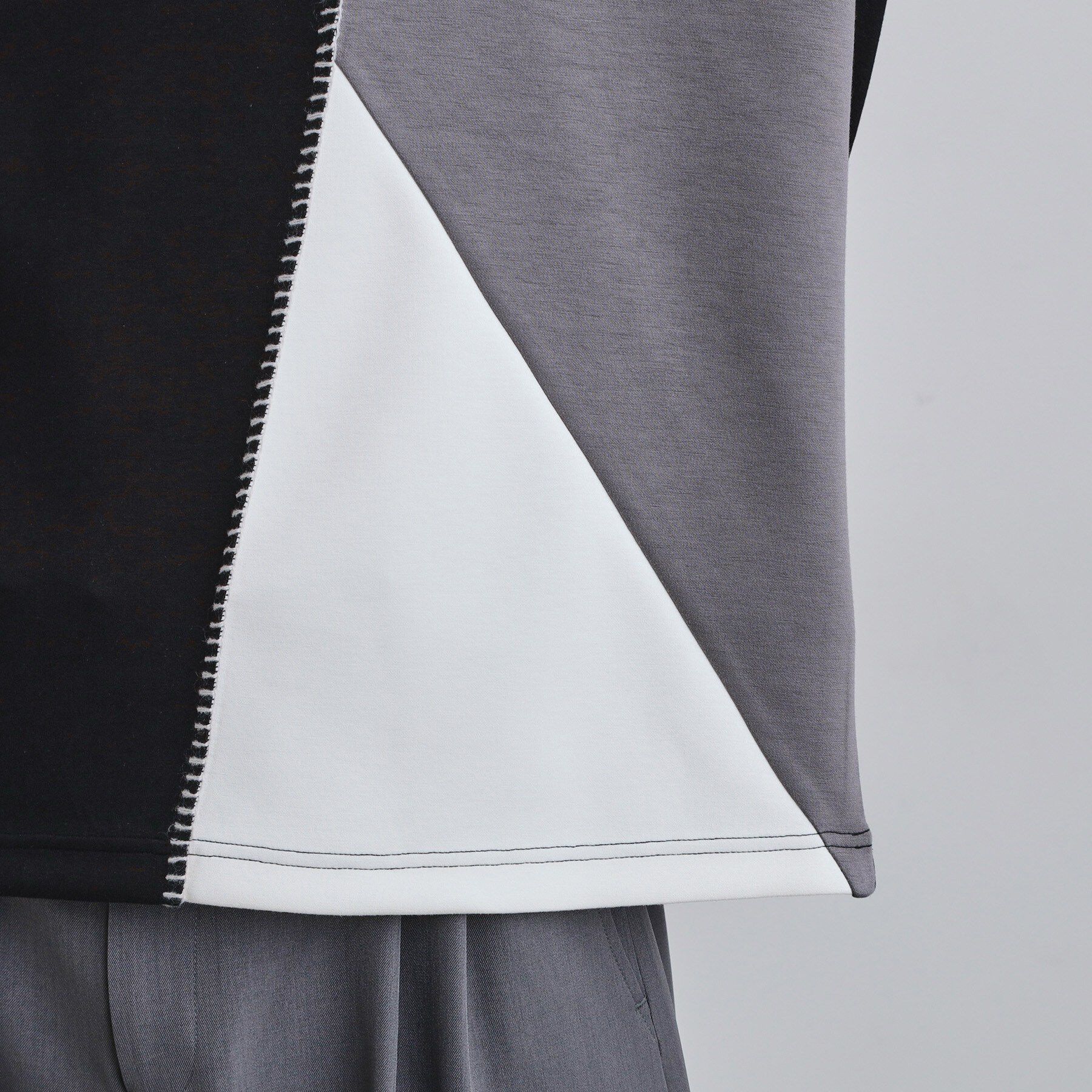 tk.TAKEO KIKUCHI「ダイヤゴナルブランケットカットソー」|Tシャツ・カットソー|