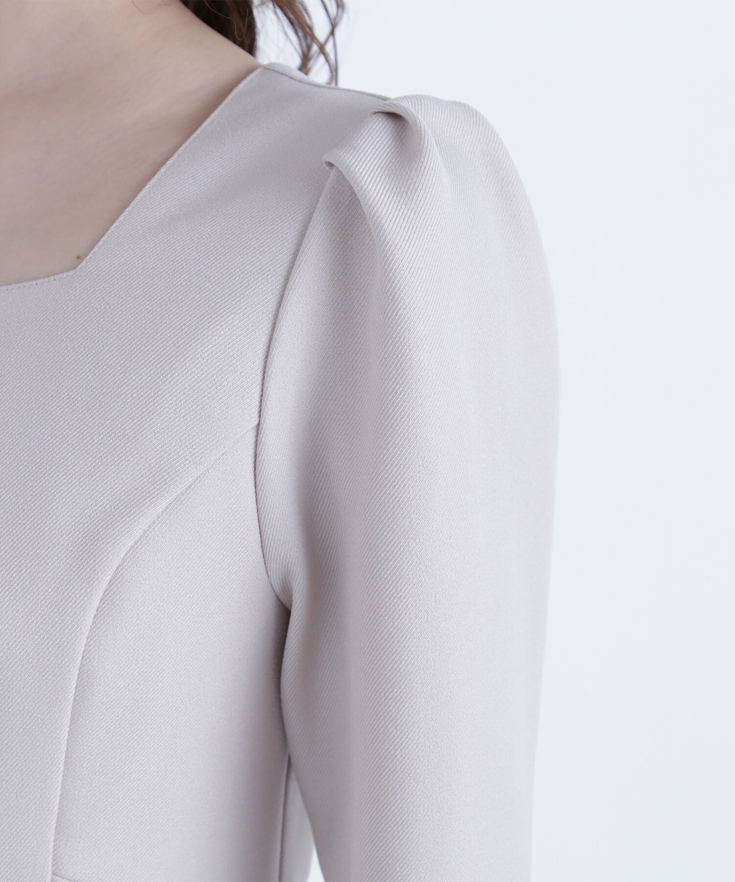  「バイカラーボタンナローワンピース」|ワンピース|