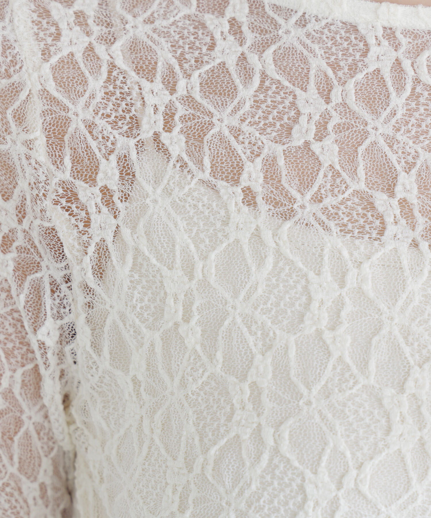  「レースドレープカットソー」|Tシャツ・カットソー|