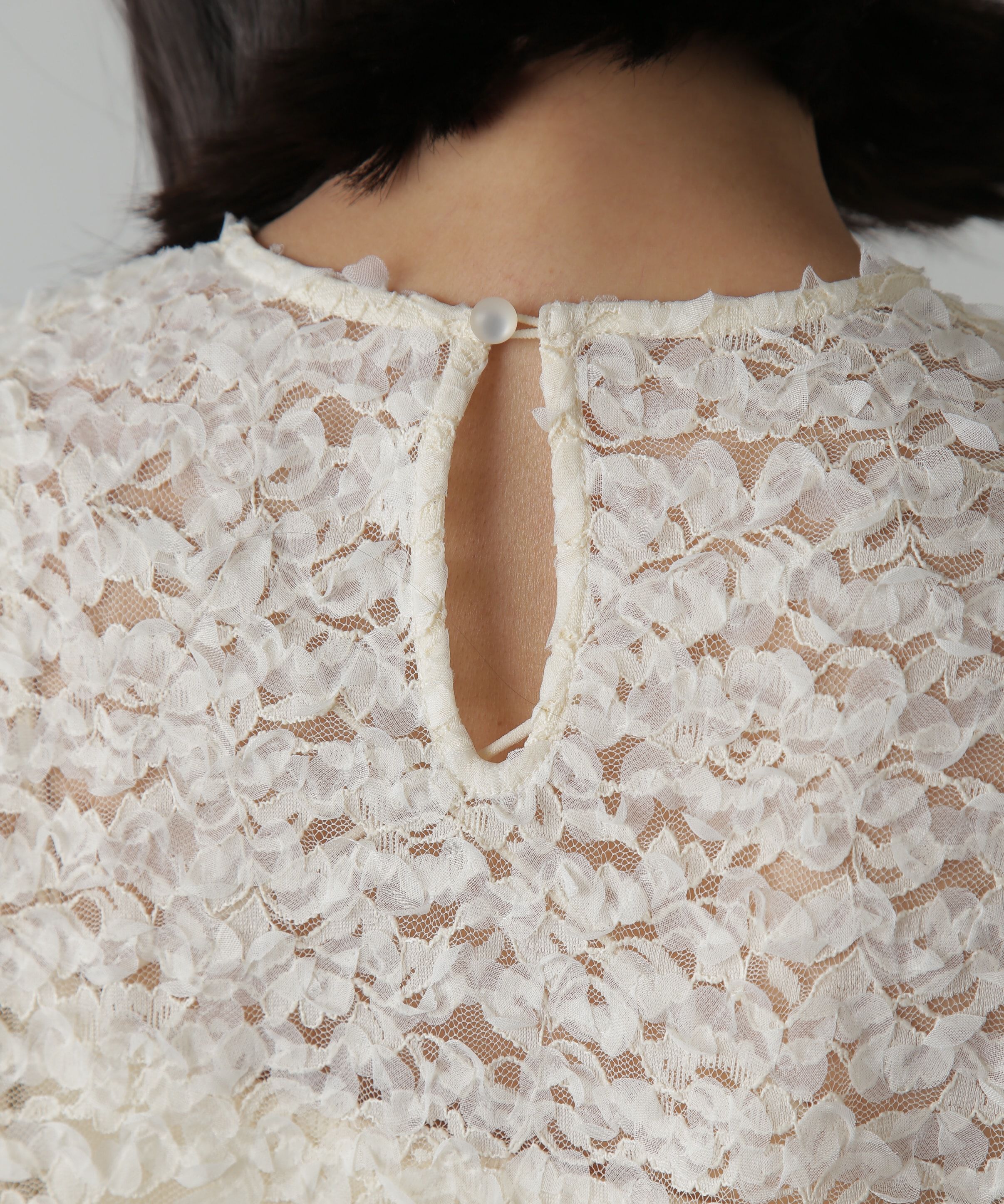  「レースフリルブラウス」|シャツ・ブラウス|