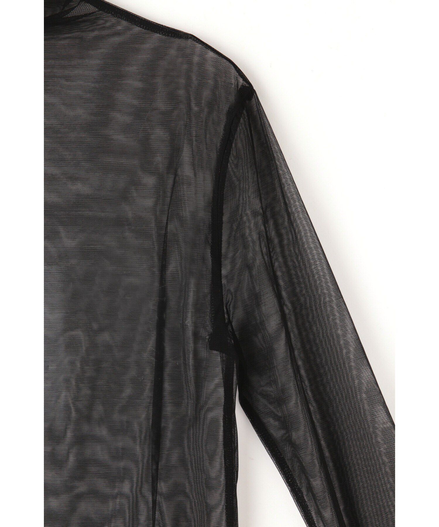  「シースルーハイネックカットソー」|Tシャツ・カットソー|