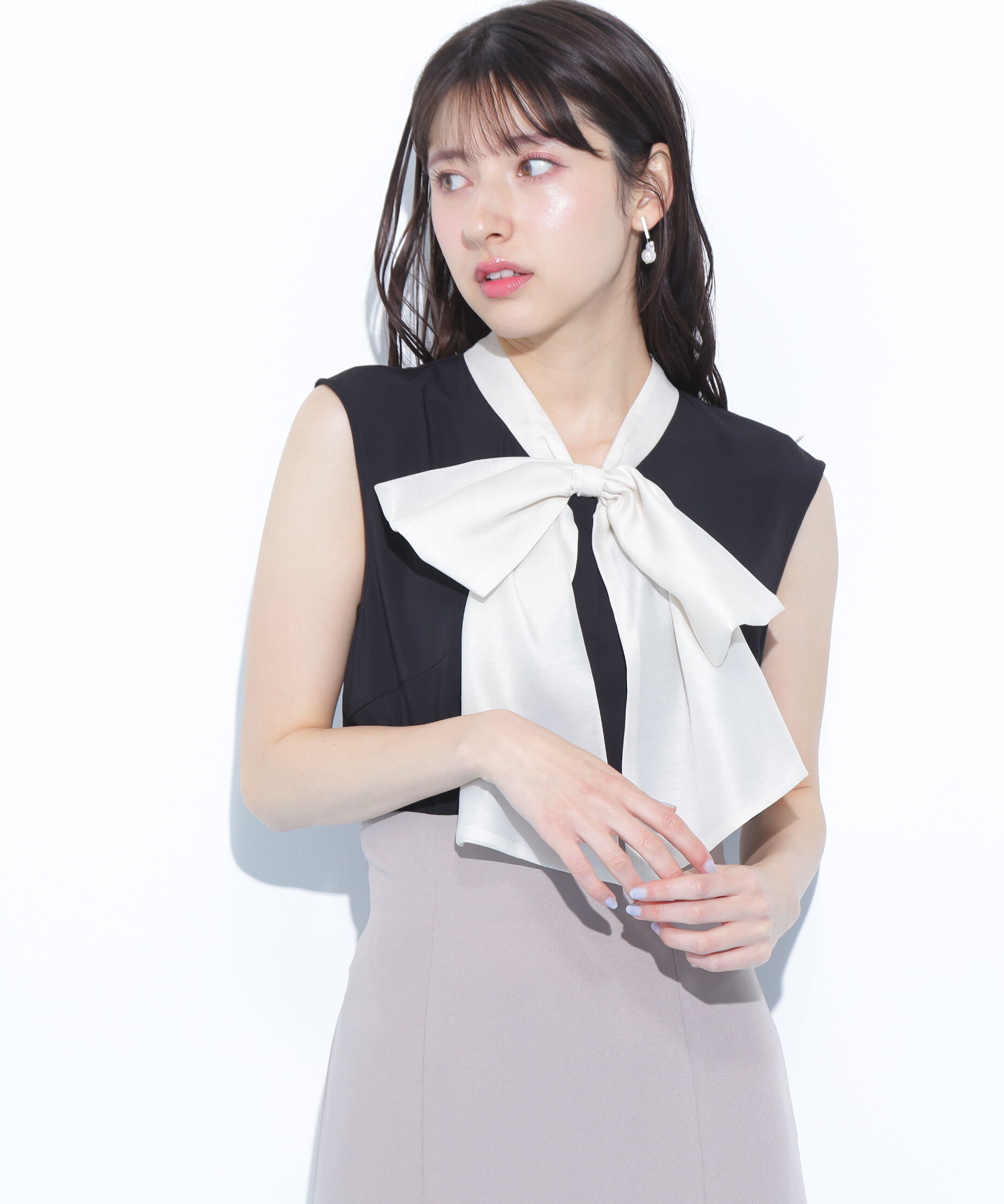  「ビッグボウタイブラウス」|シャツ・ブラウス|