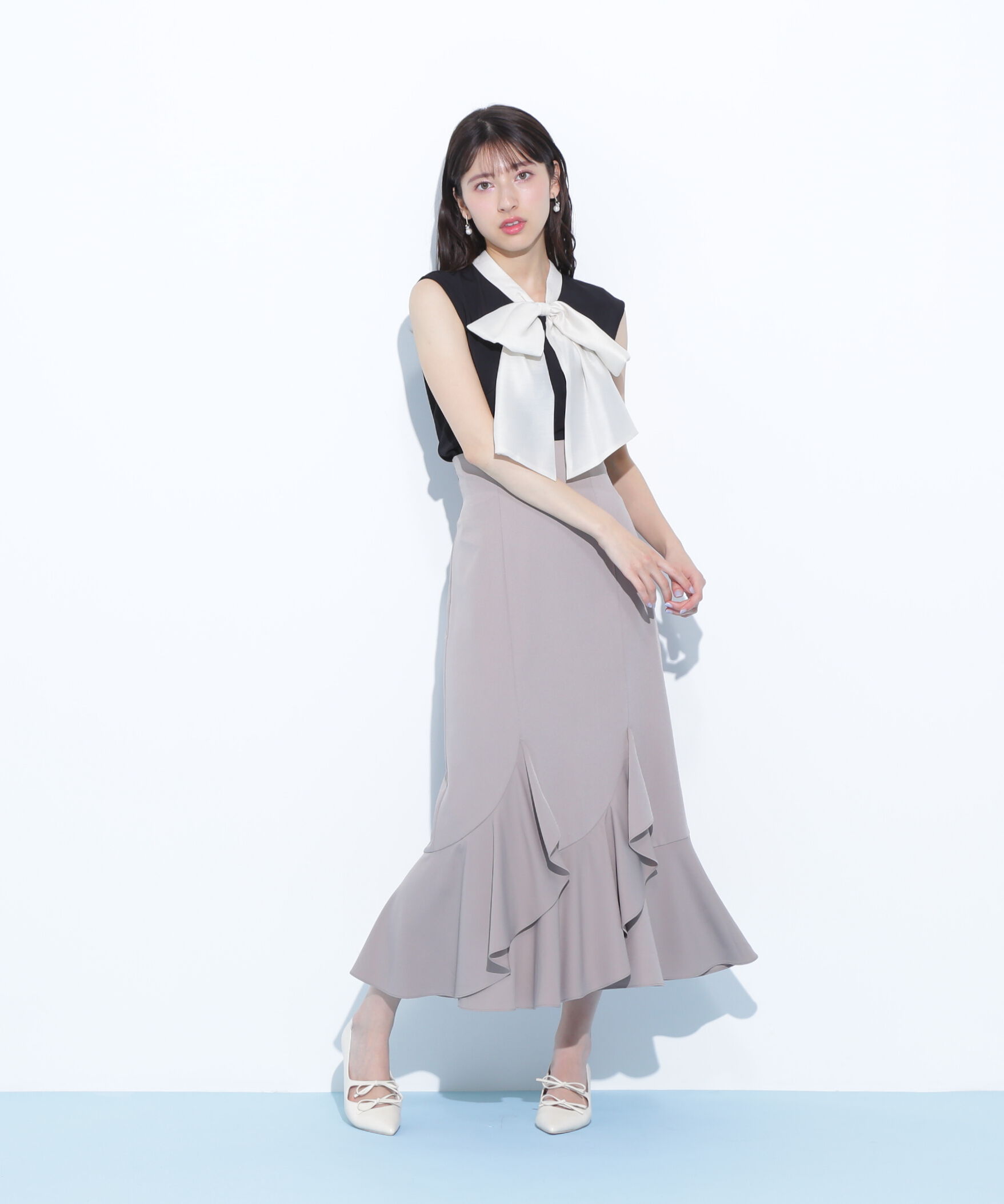  「ビッグボウタイブラウス」|シャツ・ブラウス|