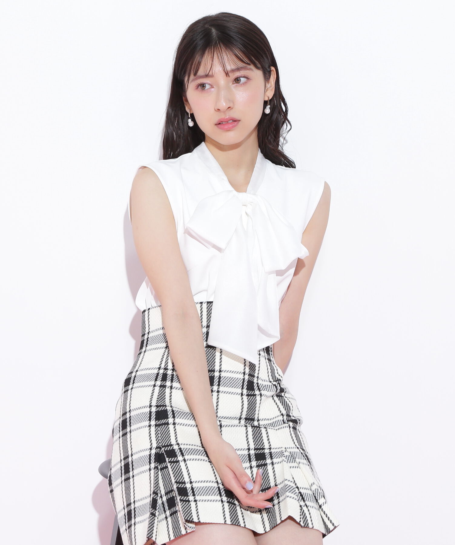  「ビッグボウタイブラウス」|シャツ・ブラウス|