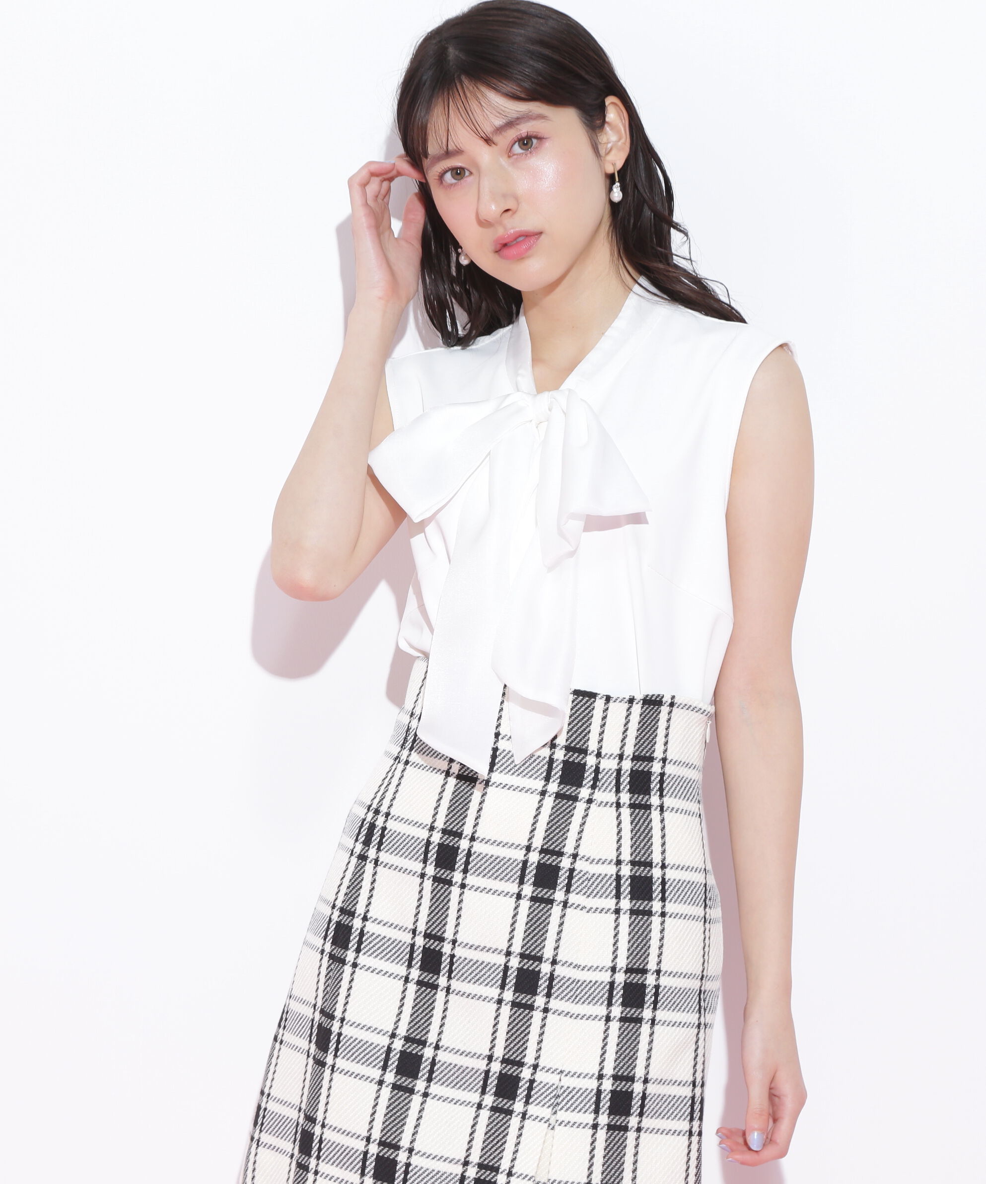  「ビッグボウタイブラウス」|シャツ・ブラウス|