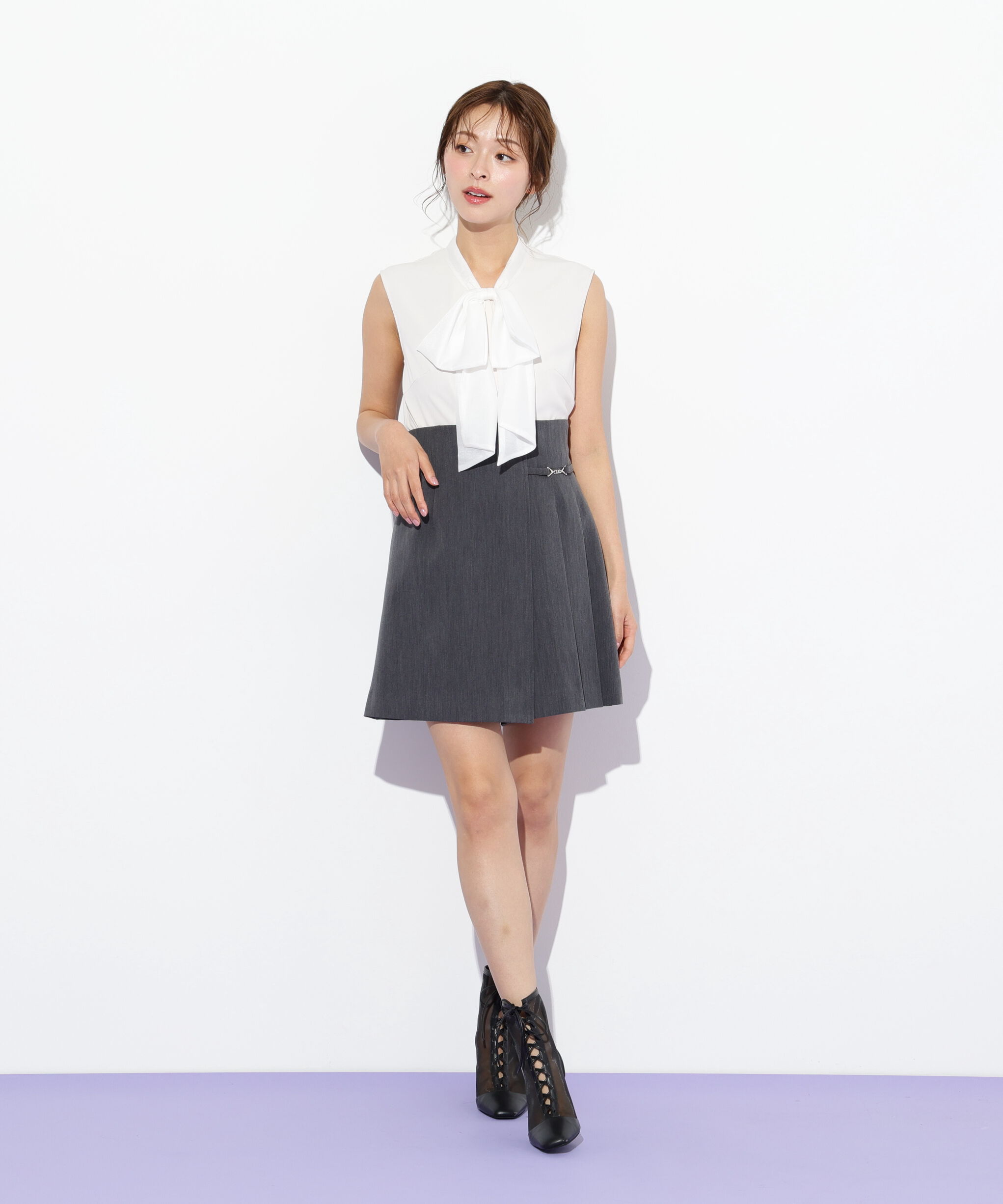  「ビッグボウタイブラウス」|シャツ・ブラウス|